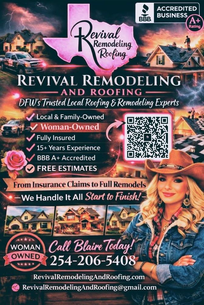 All Photos for Revival Remodeling and Roofing in Grapevine, TX