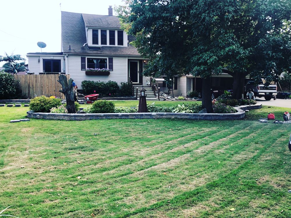 Retaining walls for Alltimate Outdoor Services in Warren, MI