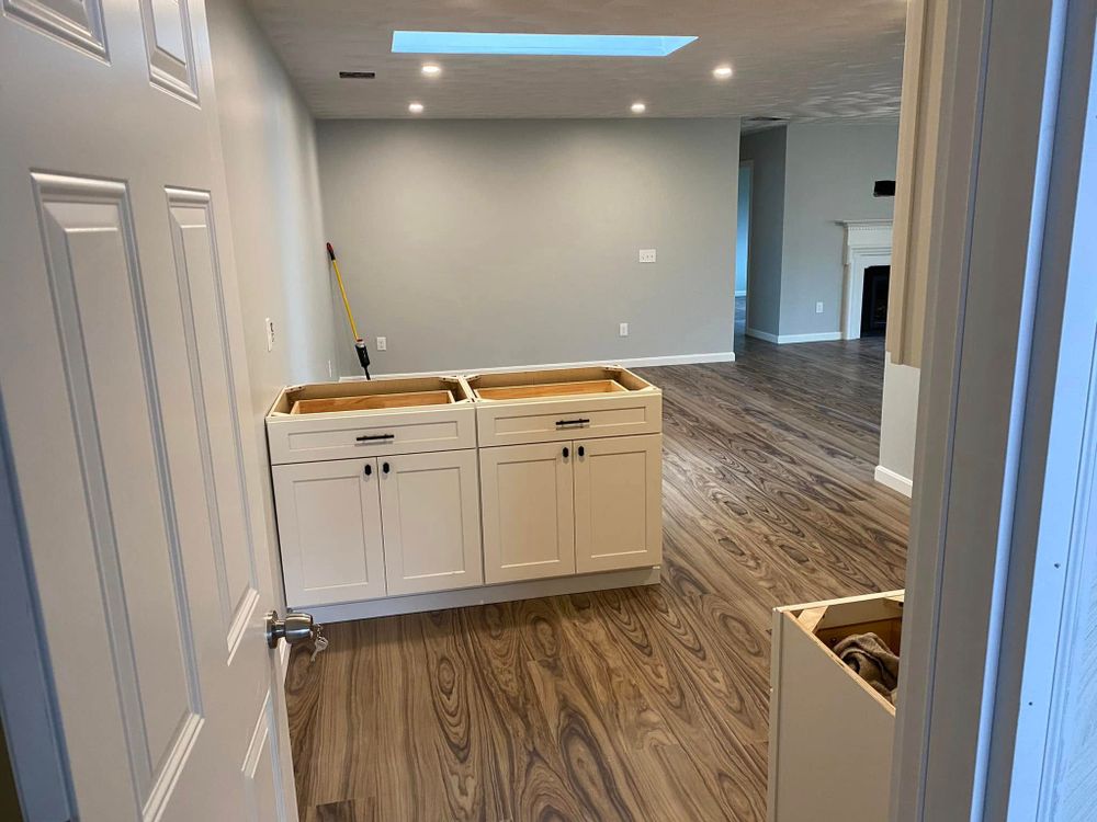 Interior Painting  for M. Raposo Construction in Providence, RI