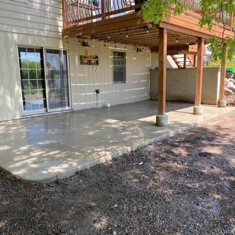 Concrete for Johnson Concrete in New London, MN