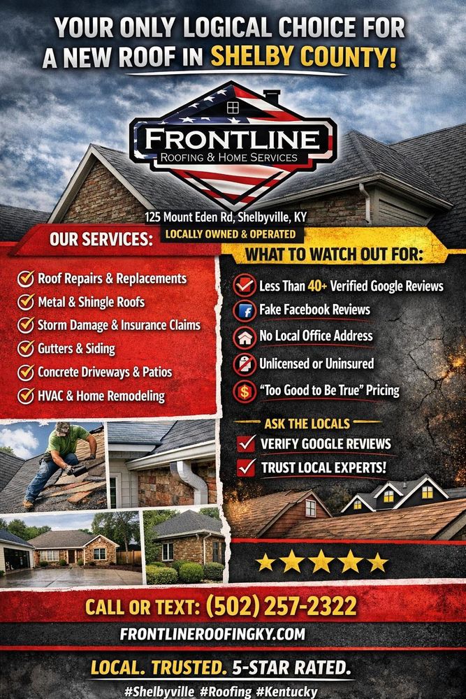 Other Services for Frontline Roofing & Home Services in Shelbyville, KY