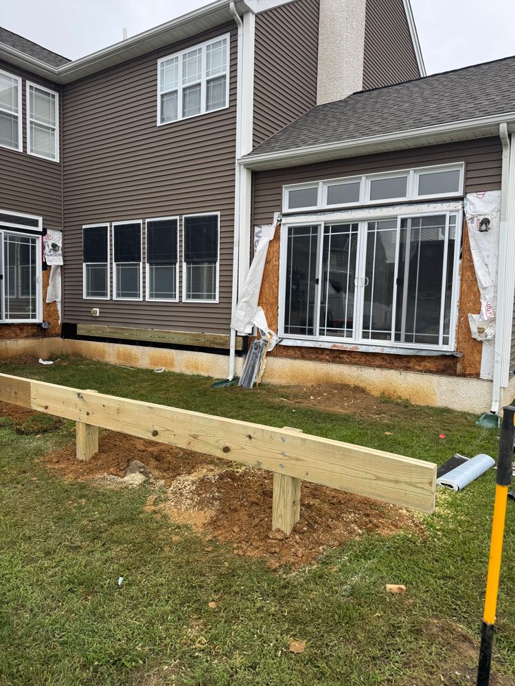 Parkside - deck & kitchen for Thomas J. Gorman Construction in Middletown, DE