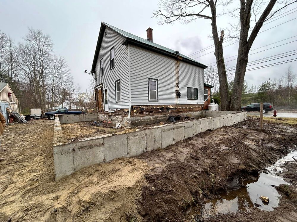 Our Foundation Digging service provides precise and reliable excavation, ensuring your building project starts on a solid footing. Trust our experienced team to prepare the perfect base for your construction needs. for Bradleyworx in Troy, NH