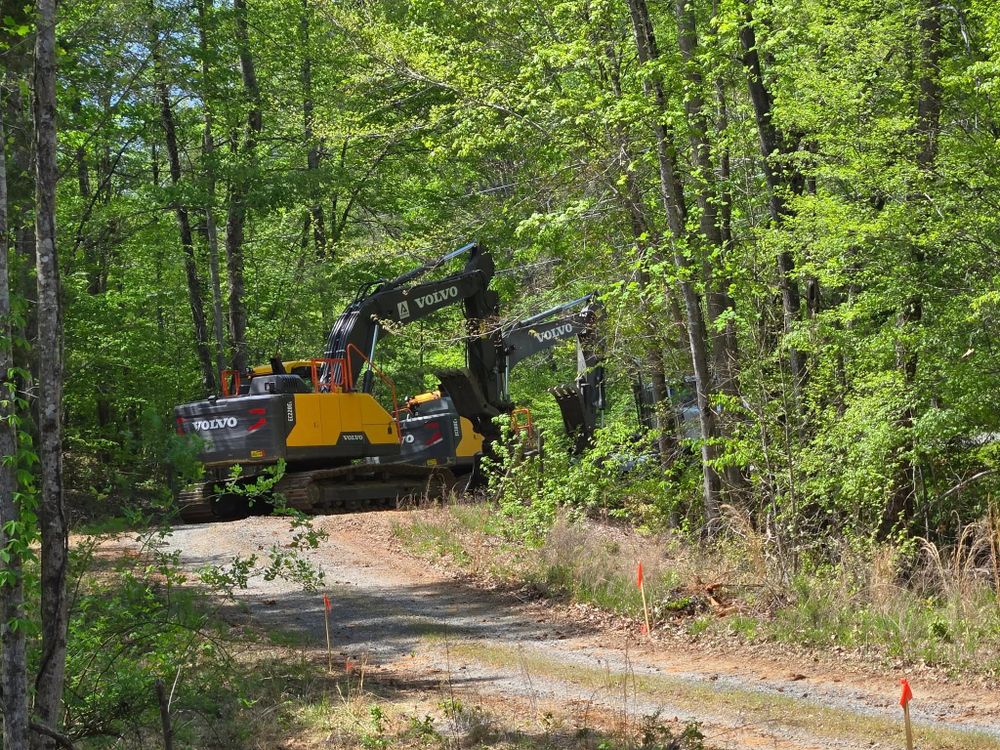 Land Clearing & Demolition for Fisher Hauling And Grading in Rockingham County, NC