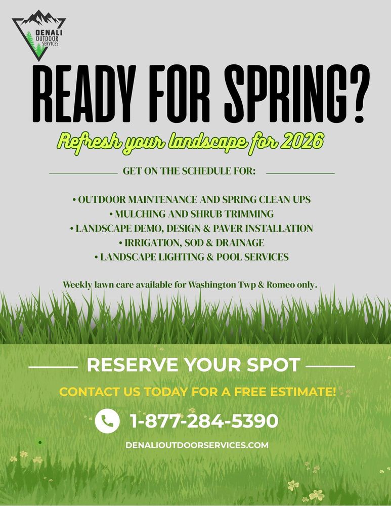 All Photos for Denali Outdoor Services in Washington, MI