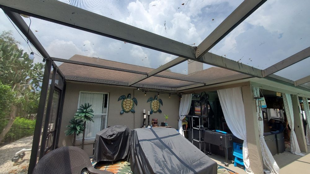 All Photos for Armas Pool Screen Replaced Pressure Wash and Painting LLC in Clair Mel, FL