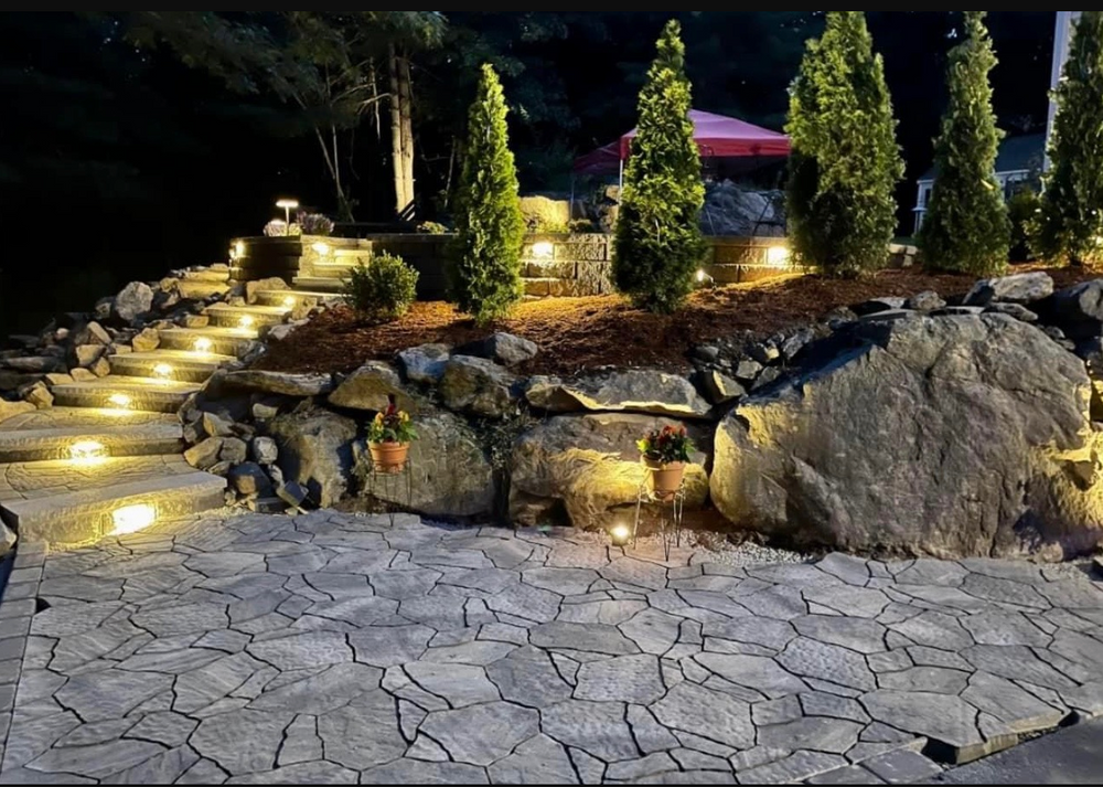 Low Voltage Lighting  for Brouder & Sons Landscaping and Irrigation in North Andover, MA