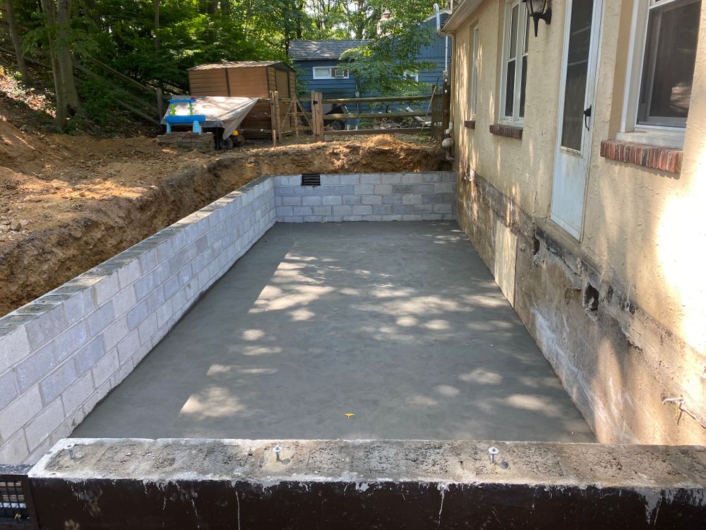 Foundations for Markey Masonry LLC in Phoenixville, PA