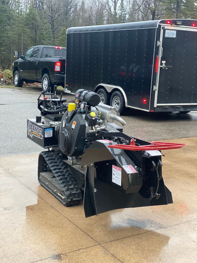 Stump Grinding for Bear Creek Tree Service LLC in Rudyard, MI