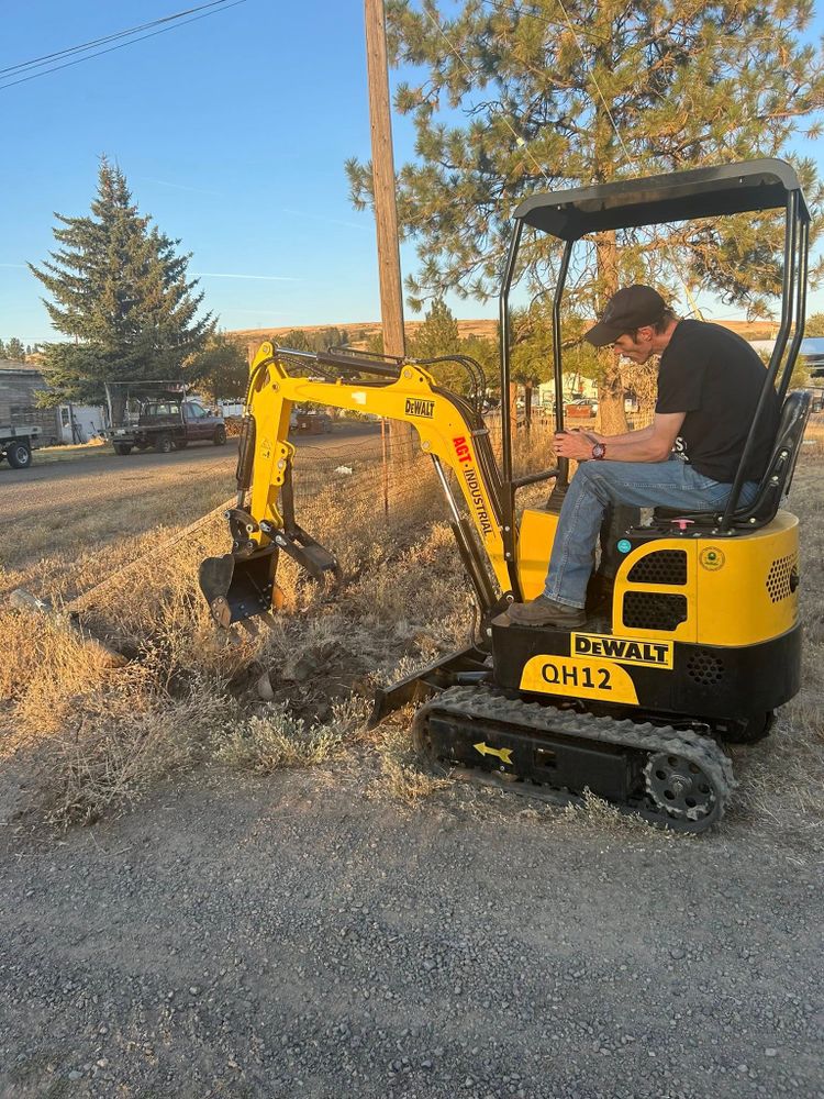 Our excavation service provides precise, efficient land clearing and site preparation for your home projects, ensuring a solid foundation while prioritizing safety, minimal disruption, and timely completion to meet your construction needs. for Two Little Pigs Construction in La Grande, OR