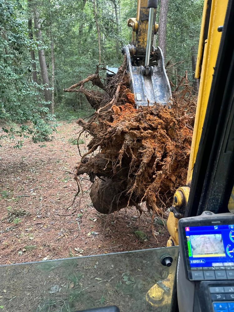 Excavating for Middle Georgia Land Pro in Cochran, GA