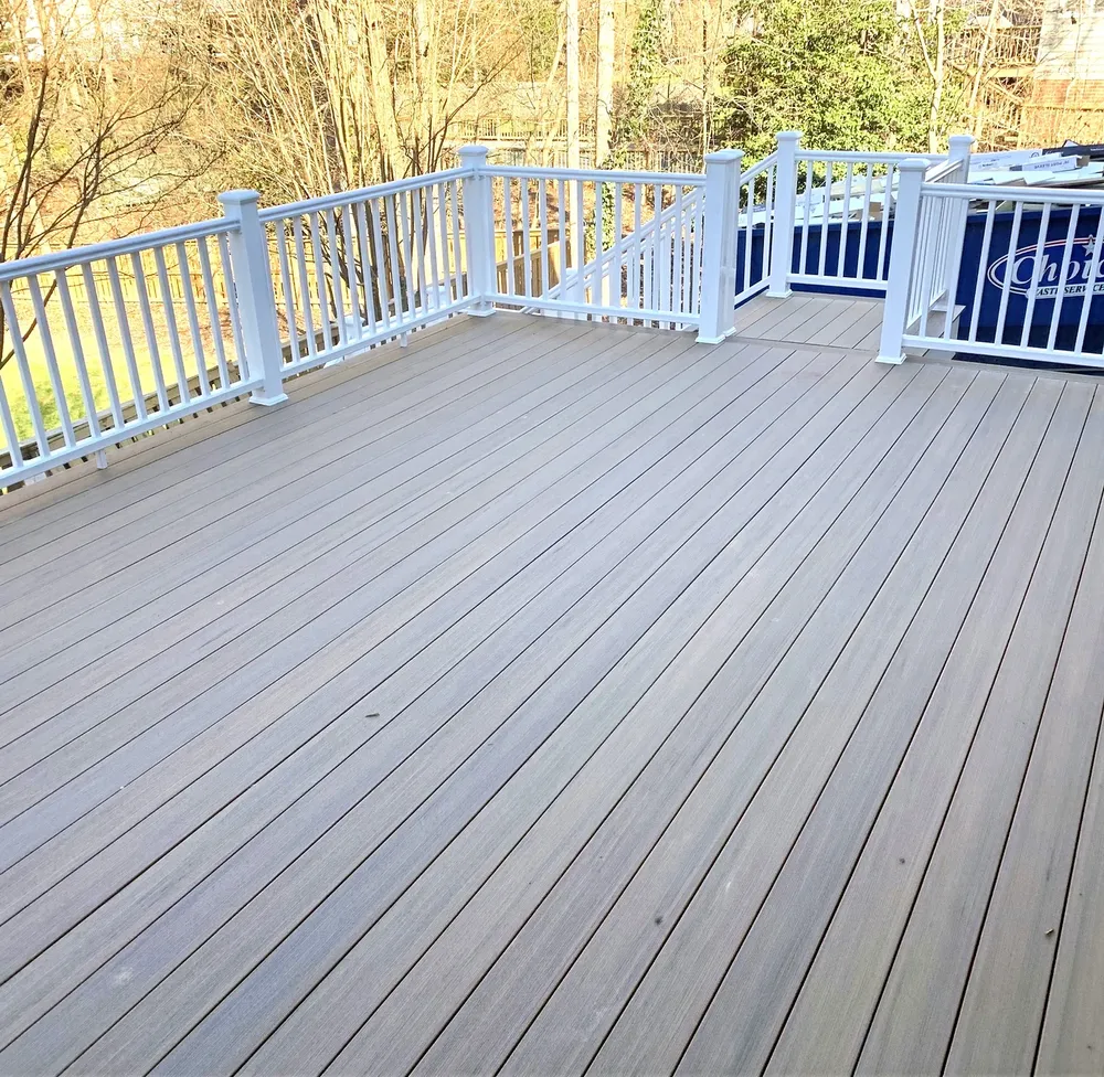 Our Composite Decks service offers homeowners the best construction remodeling experience, providing durable, low-maintenance decks that enhance outdoor living spaces with style and longevity. Enjoy worry-free relaxation and entertaining in your stunning new deck area. for Elevate Your Outdoor Living Space Today in Richmond, VA