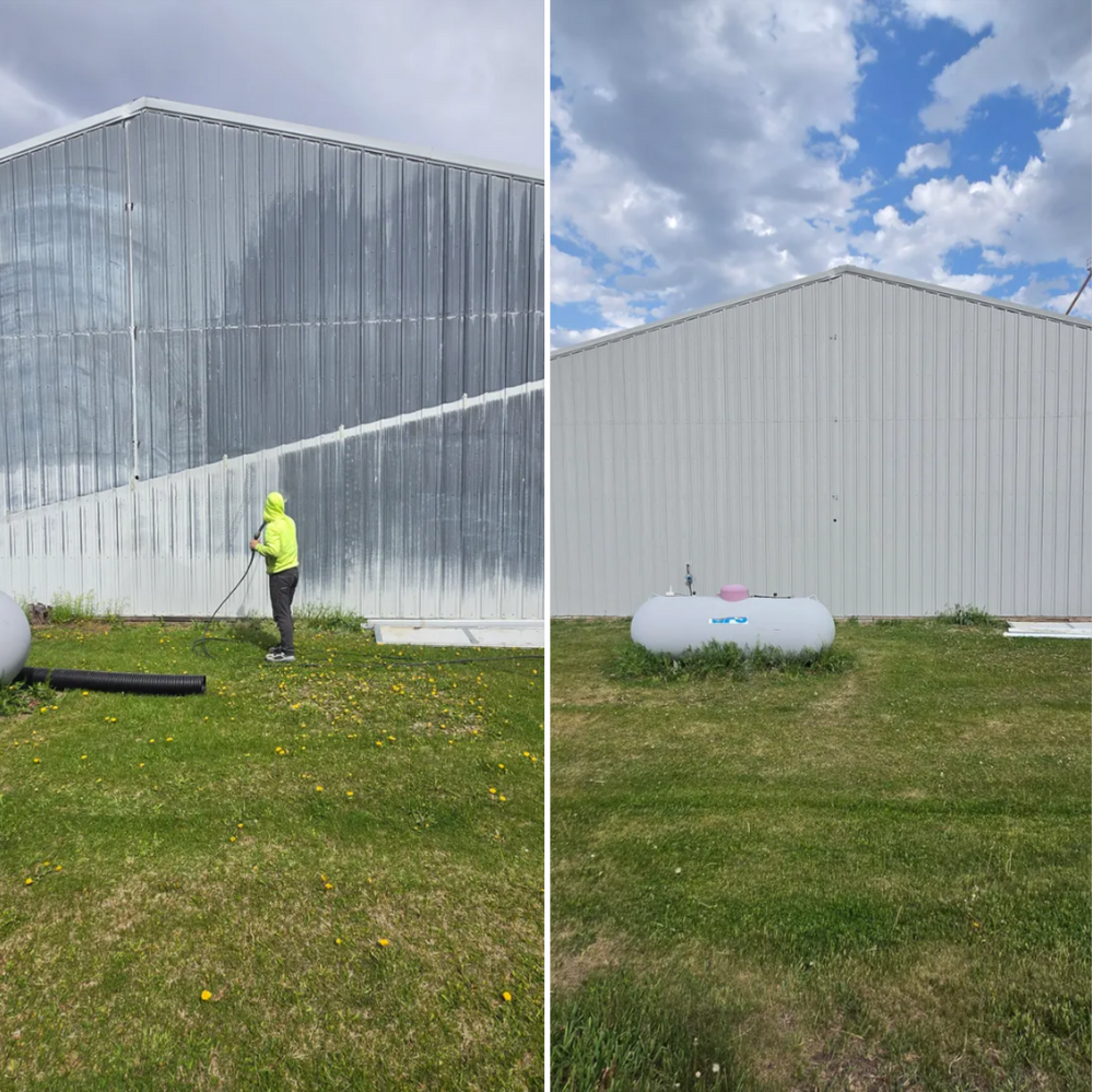 Our pre paint washing service thoroughly cleans your home's exterior, removing dirt and debris to ensure a pristine surface that enhances paint adhesion and offers lasting protection for your walls. for L&M Painting LLC in Freeborn County, MN