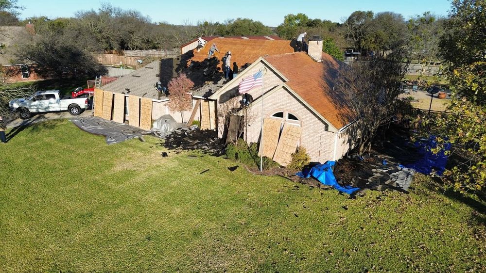 Roofing Installation for OTG Roofing and Construction in Fort Worth, TX