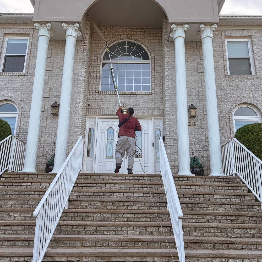 Revitalize your home's exterior with our power wash service. Our expert team will remove dirt, grime, and mildew to have your surfaces looking fresh and renewed in no time. for Champion Painters llc in South Amboy , NJ