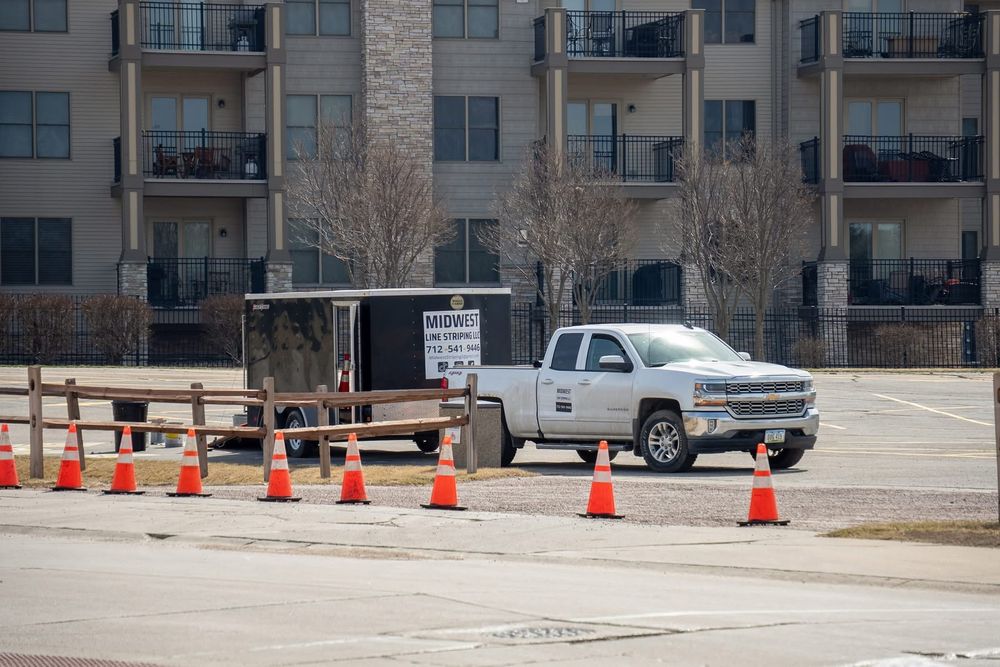 All Photos for Midwest Line Striping LLC in Spirit Lake, IA