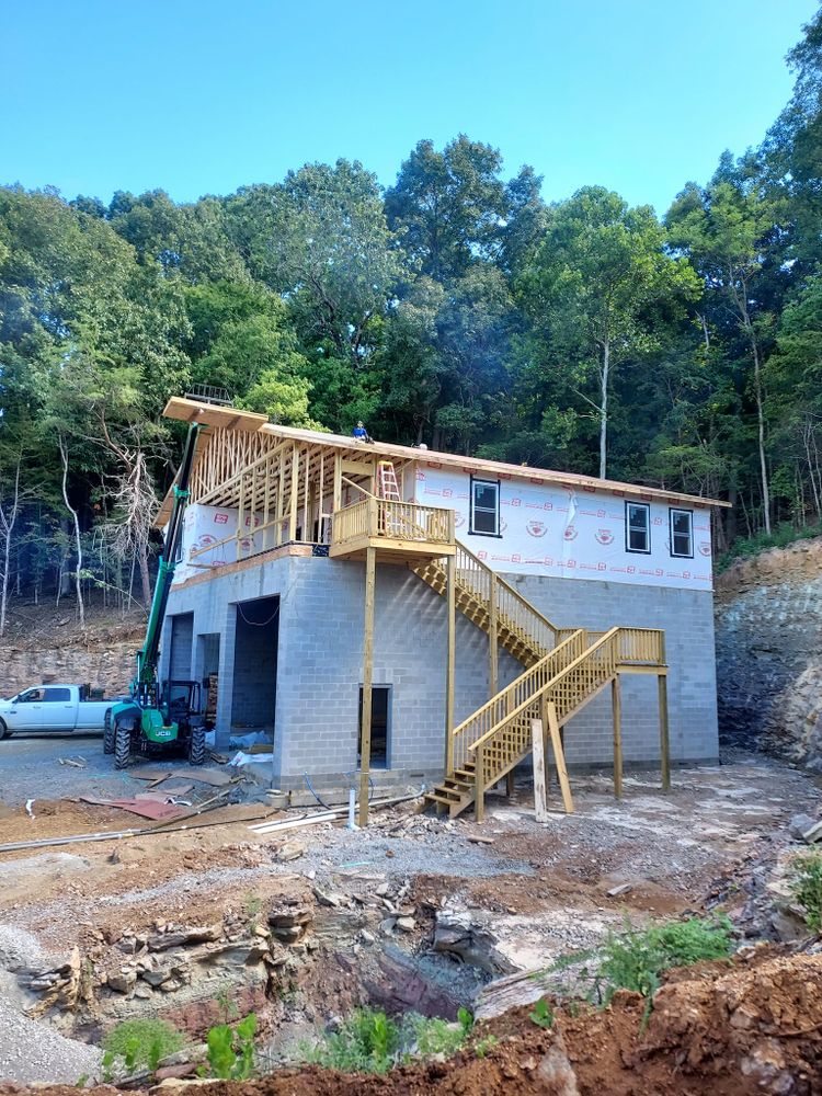 Construction for The Carpenter and Son in Linden, TN