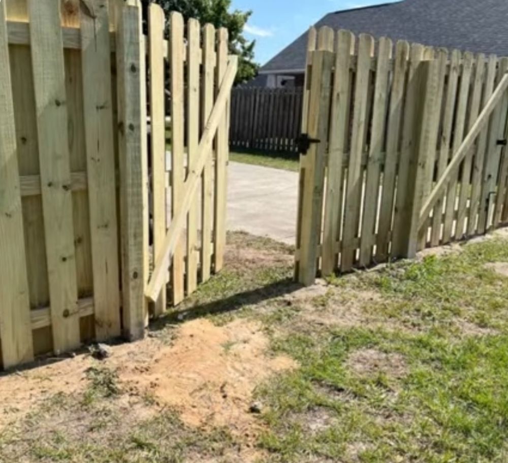 Fencing for All Out Construction in Atlanta, GA