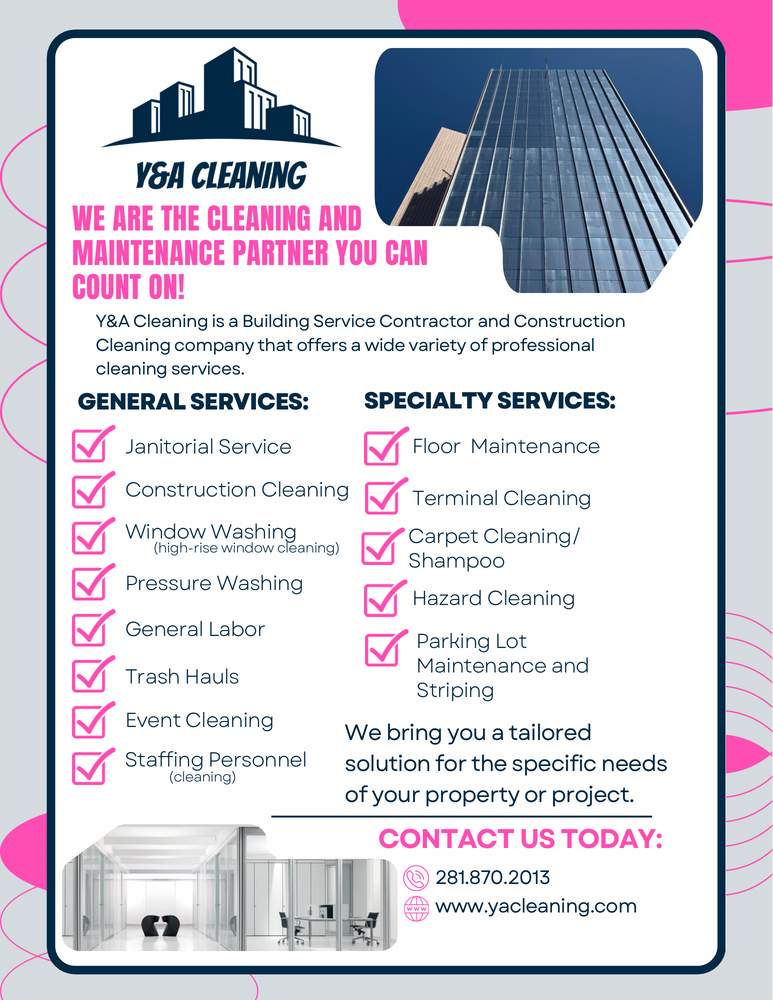All Photos for Y&A Cleaning LLC in Houston, TX