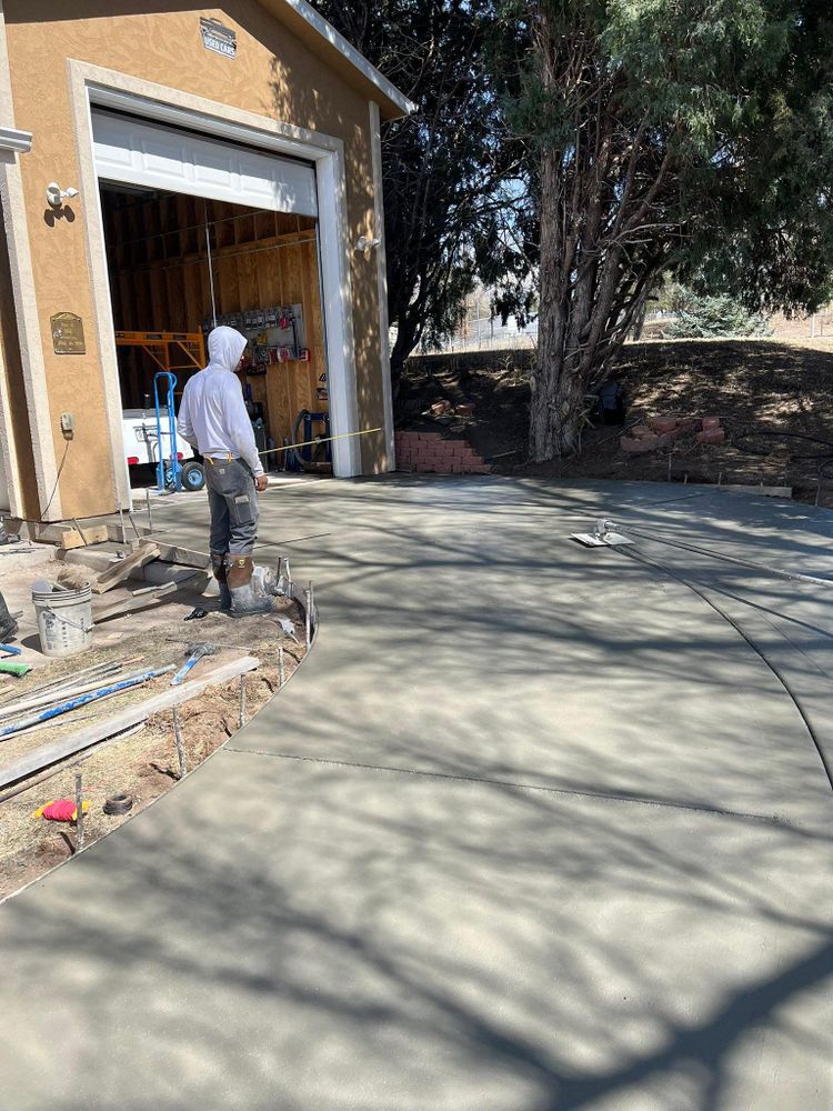Concrete for Majestic Custom Concrete in Colorado Springs, CO