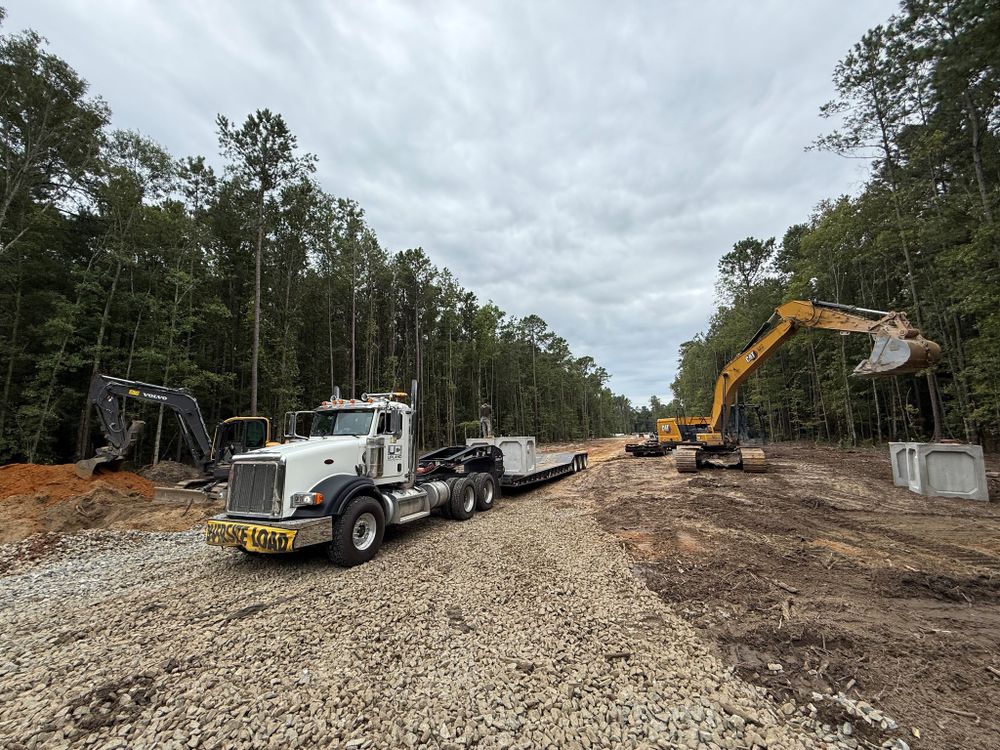 Our Industrial & Commercial Site Preparation service ensures efficient land clearing and grading, tailored to support large-scale projects. We deliver precision and reliability for a strong foundation of your development plans. for Upland Construction in Sumter, SC