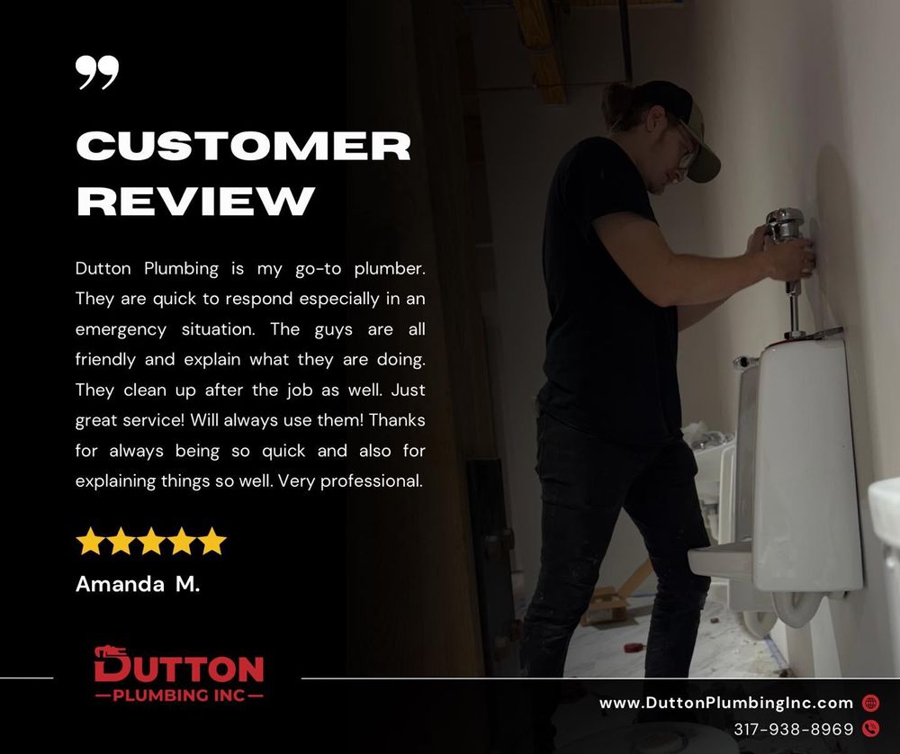 Water Heater & Tankless Water Heater Installation - Repair for Dutton Plumbing, Inc. in Indianapolis, IN