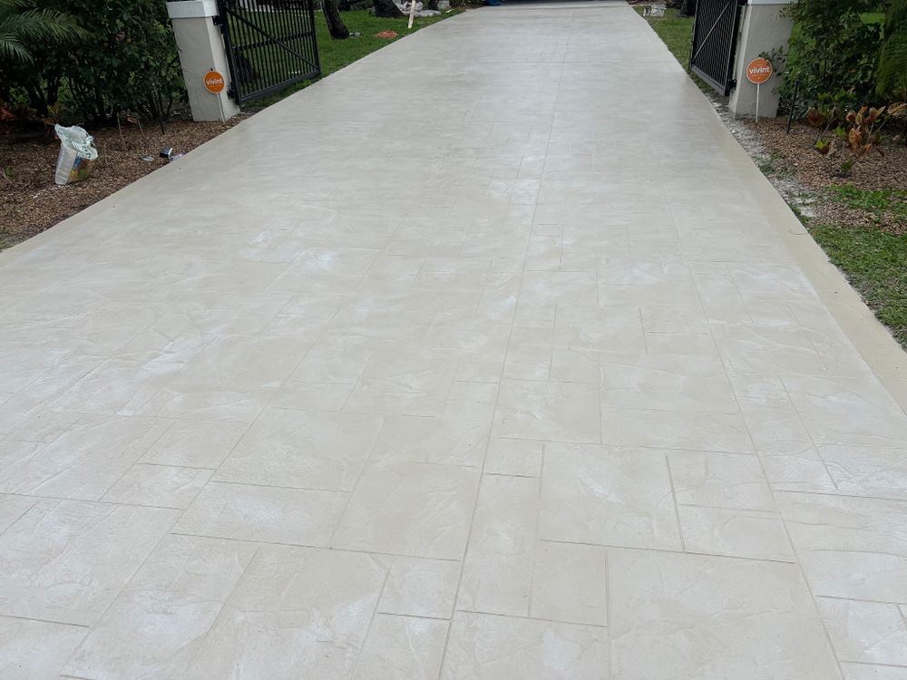 All Photos for Beautiful and Affordable Stamped Concrete by Castilla Concrete Finish Design Corp in Sunrise, FL