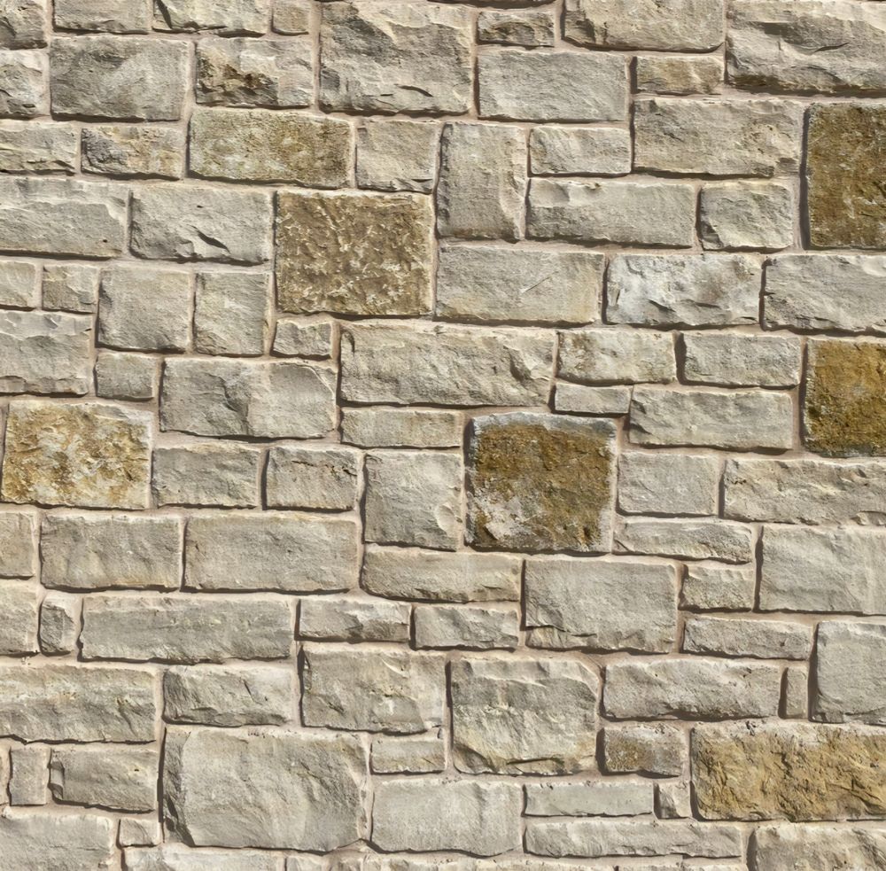 Our Granbury White Chopped Stone is a natural split cut in 4-10" cuts at full depth 3-5" A classic and timeless look that elevates the curb appeal of any home. for Granbury Stone Industries in Granbury, TX