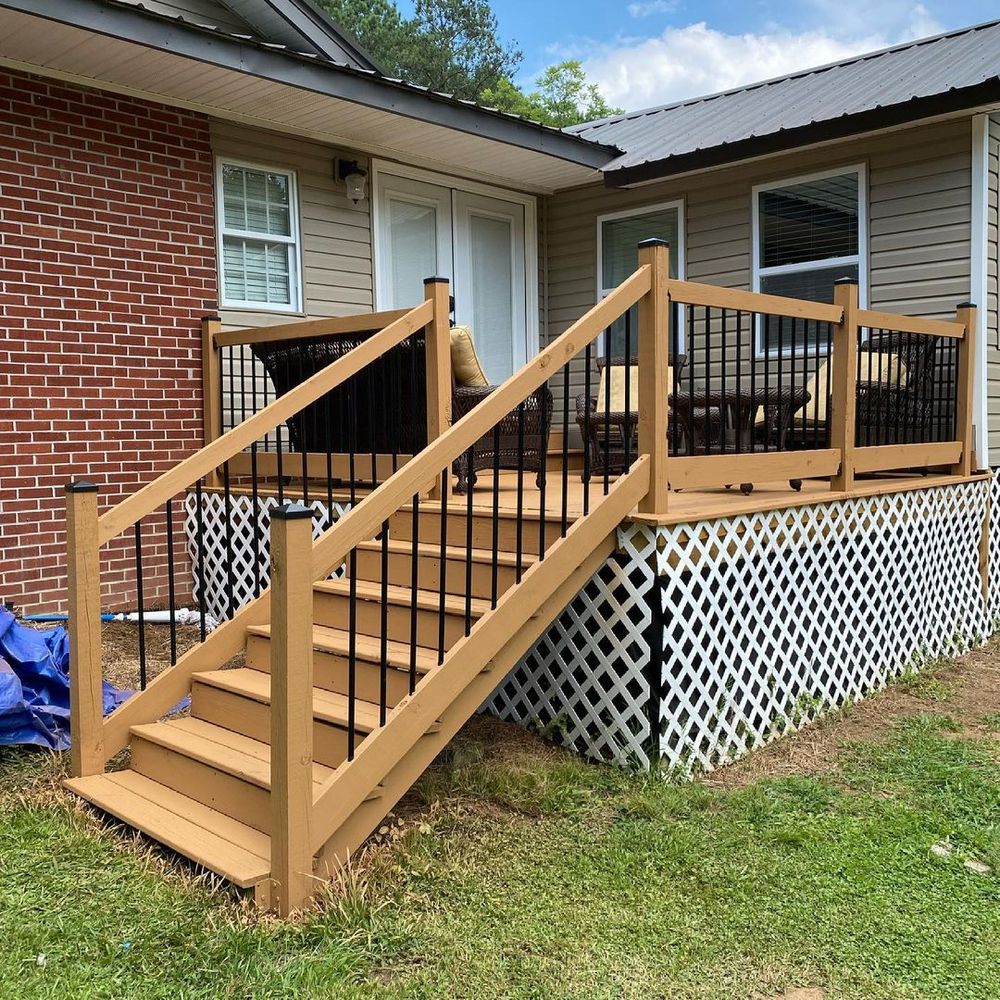 Deck Staining for Maicks Painting in Villa Rica, GA