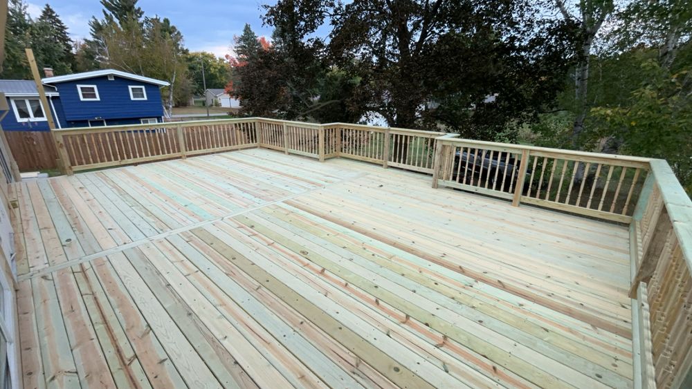Deck Installations for Kingdom Carpentry in Jackson, MI