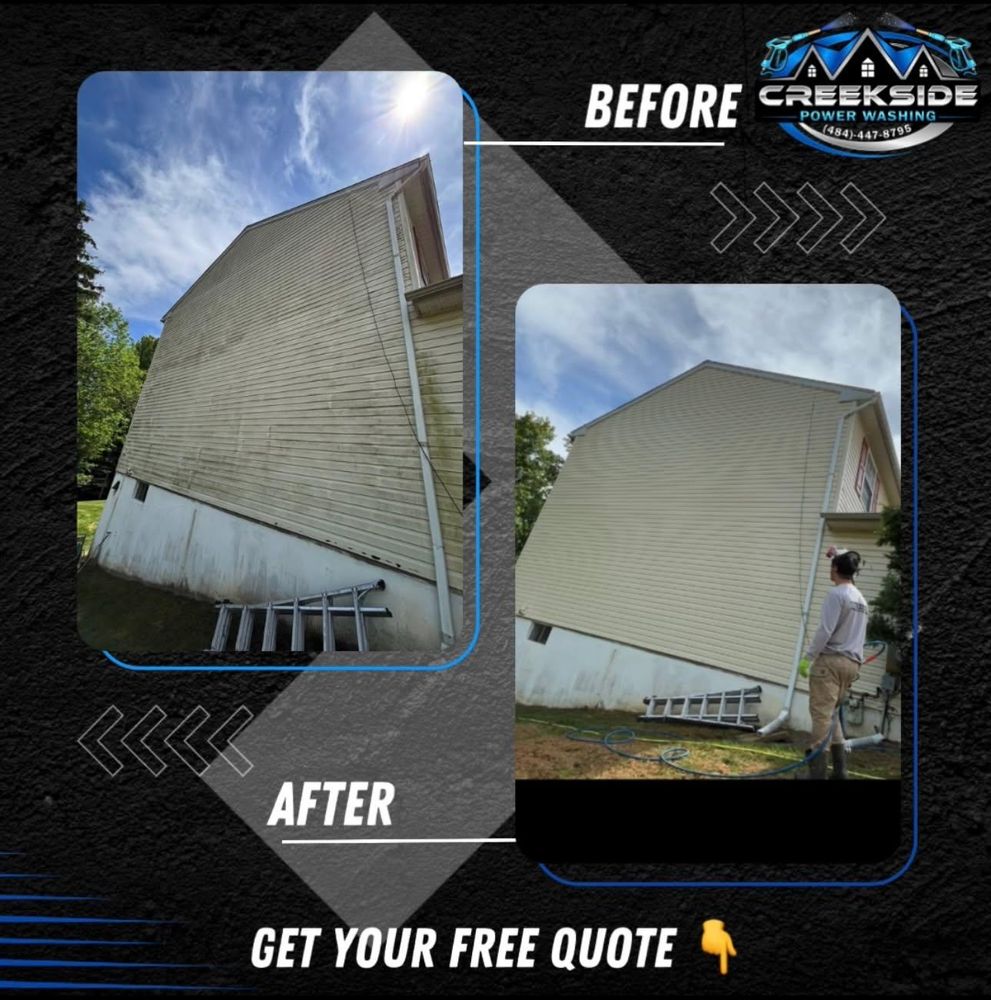 All Photos for Creekside Power Washing in Aston Township, PA