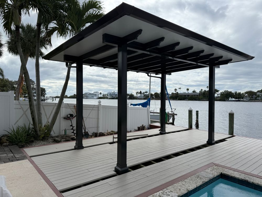 Enhance your outdoor living with our custom pergola solutions, designed to add shade, style, and comfort to your patio or pool area while increasing beauty, functionality, and year-round enjoyment. for WIP Hurricane Protection & Screening in Palm Bay, FL
