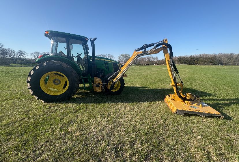 Our Ditch Mowing service efficiently maintains roadside and property edges, enhancing visibility and safety while preventing overgrowth. Trust our expertise to keep your roads neat, manageable, and visually appealing all year round. for Premier Services in New London, MN