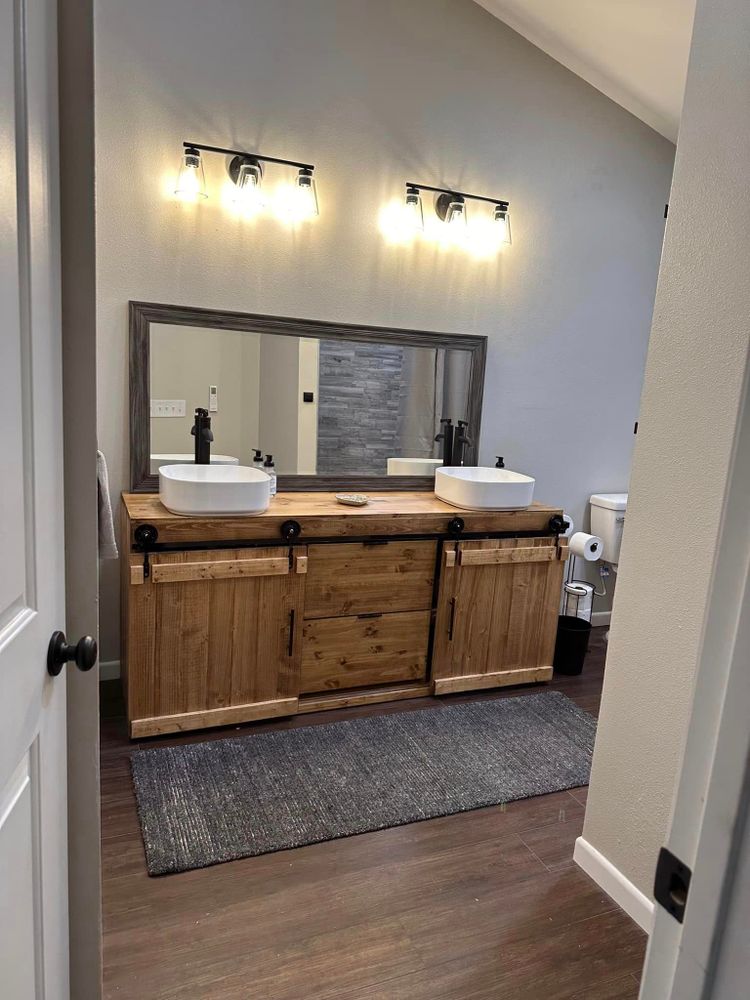 Transform your outdated bathroom into a luxurious and functional space with our expert Bathroom Renovation service. From design to installation, we handle every step of the process for a seamless experience. for De Leon Carpentry & Renovation  in Leakey, TX