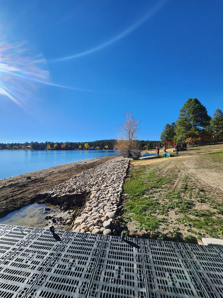 Erosion Control for Markham Septic & Excavation in Pagosa Springs, CO