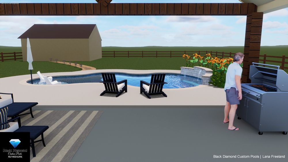 All Photos for Black Diamond Custom Pools LLC in Azle, TX