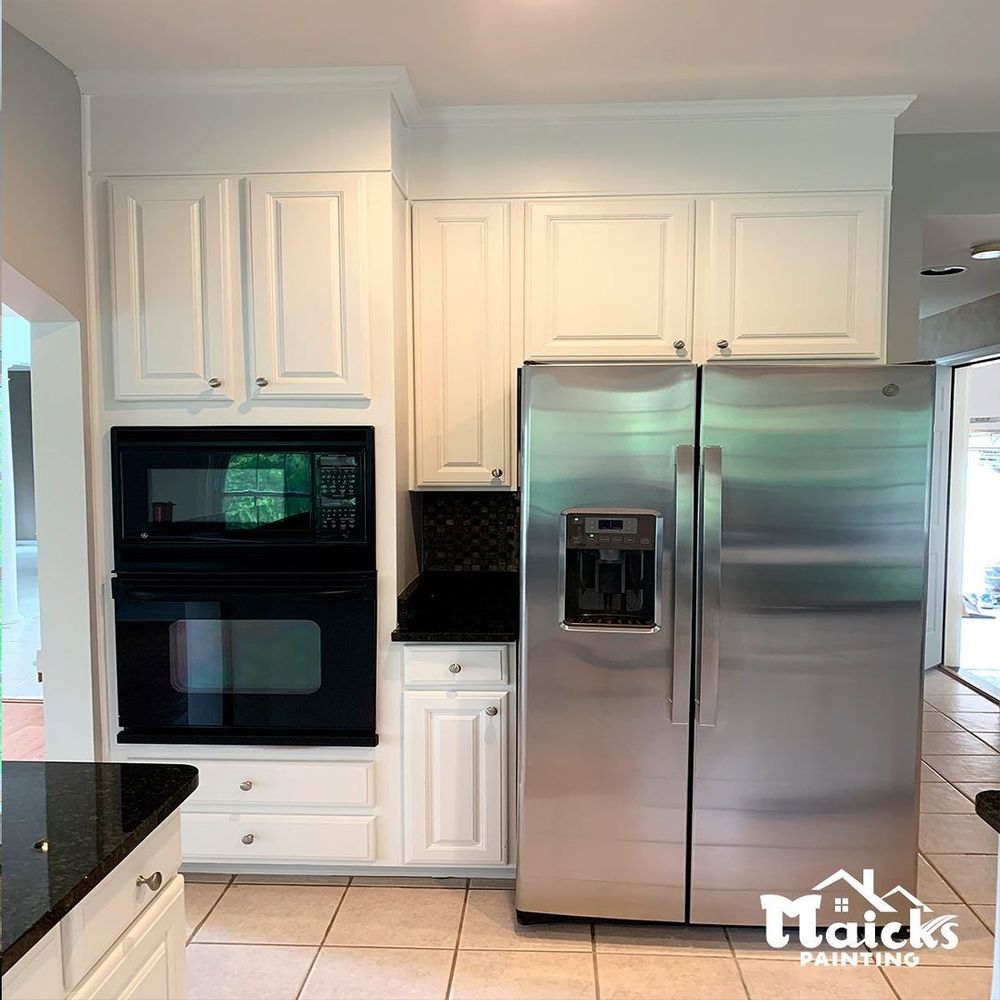 Kitchen and Cabinet Refinishing for Maicks Painting in Villa Rica, GA