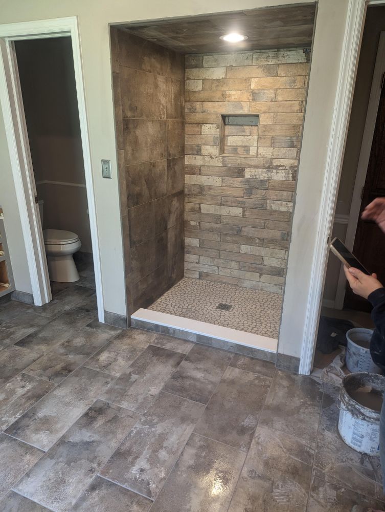 Bathroom Remodeling for George Moncho Tile and Marble in Hope, NJ