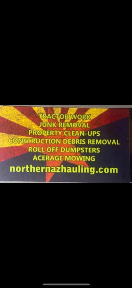 Junk Removal for Northern Arizona Hauling and Removal LLC in Prescott, AZ