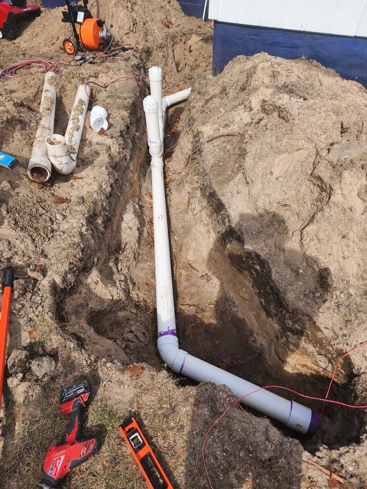 Our Water Lines service ensures efficient and reliable installation, repair, and maintenance of plumbing systems in your home to guarantee a steady supply of clean water for your daily needs. for B.E. Kind Excavating in Oscoda, MI