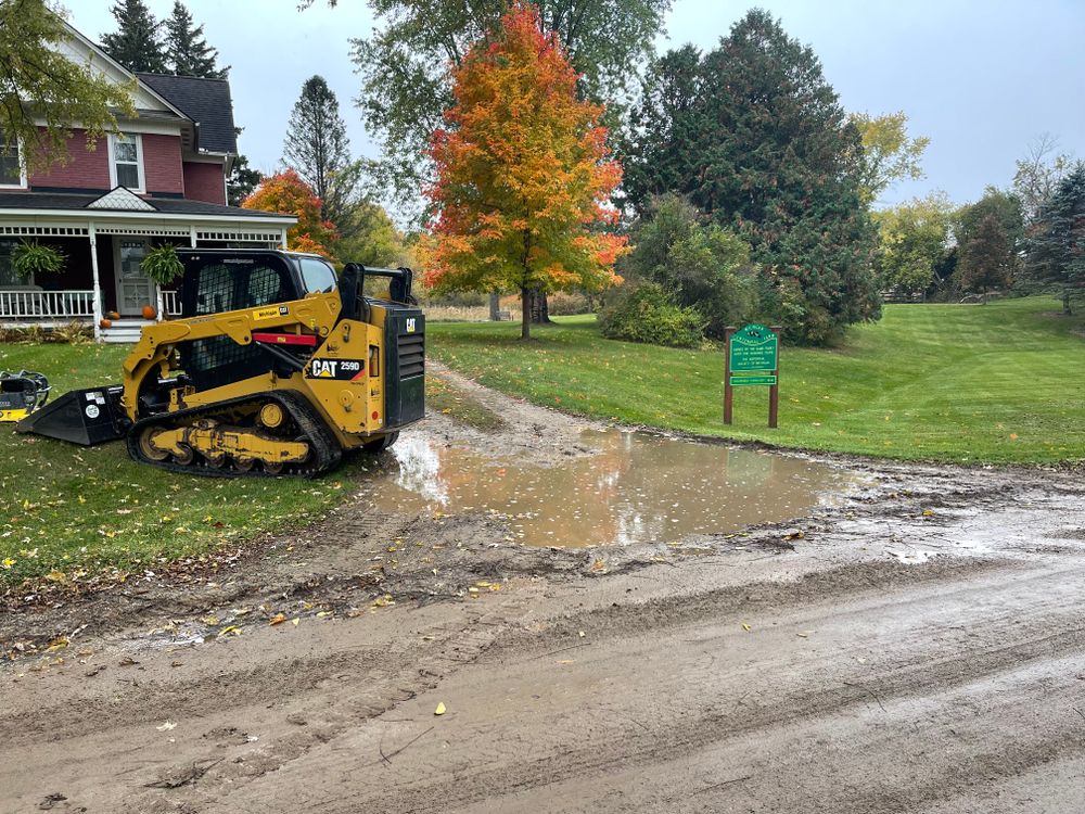 Grading for Steed's Lawn and Landscape LLC in White Lake, MI