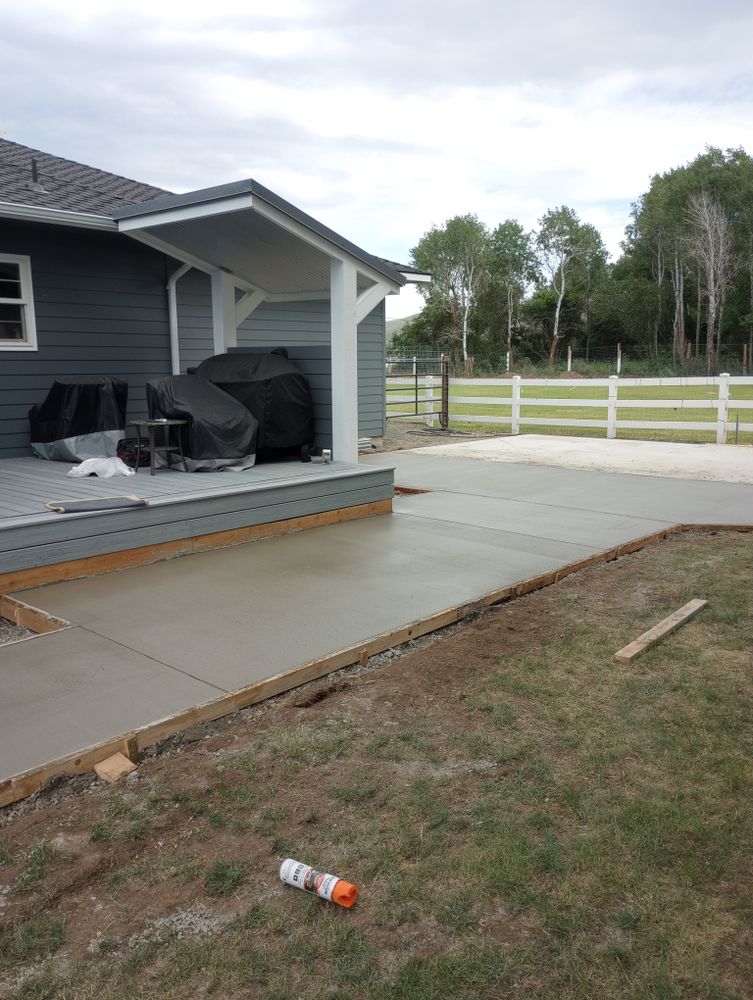 Patios for Richardson Restoration and Concrete in Ellensburg, WA