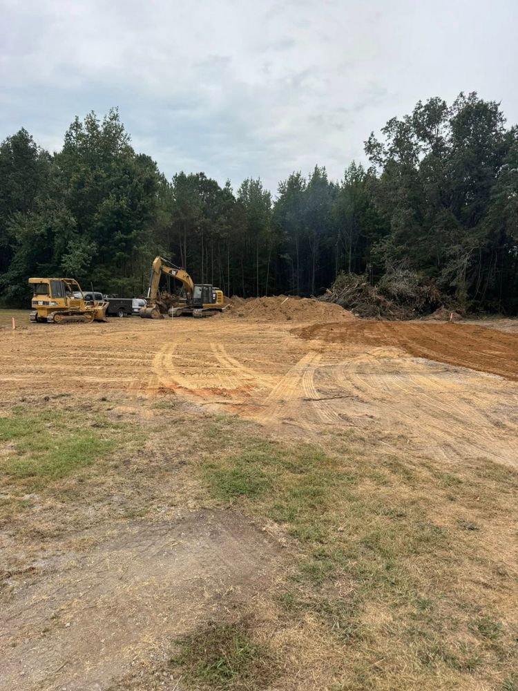 Our Debris Removal service efficiently clears leaves, branches, and other unwanted materials from your property, ensuring a clean and pristine landscape that enhances the beauty and health of your outdoor space. for David Gantt Construction in Munford, TN