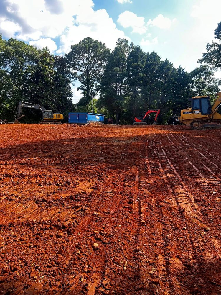 Our comprehensive land clearing service ensures your lot is expertly cleared of trees, stumps, and debris, preparing your property for any construction or landscaping projects with precision and care. for HRW Land Services in Canton, GA