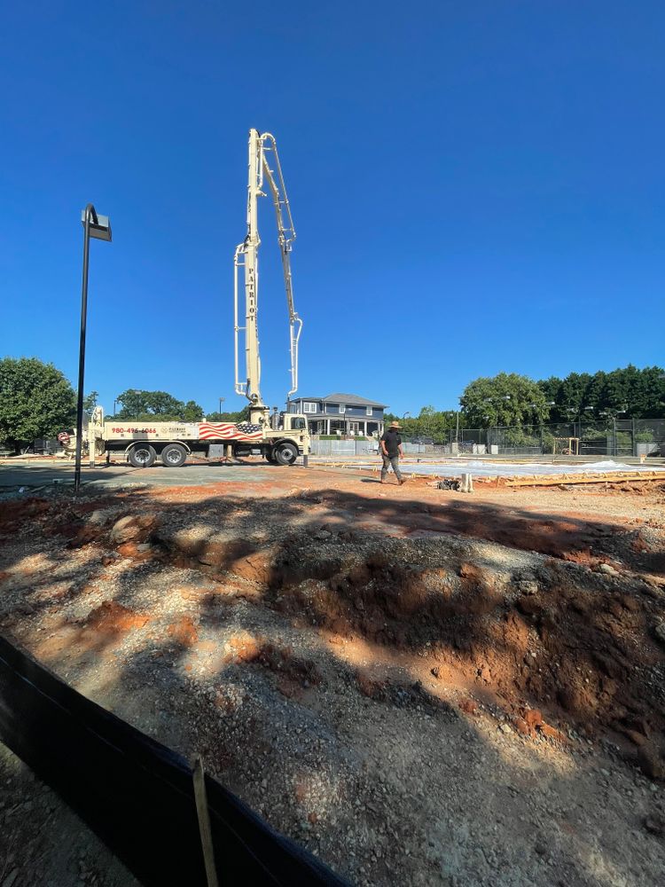 Monolithic slabs/jobs for Wenkel Concrete, LLC in Sherrills Ford, NC