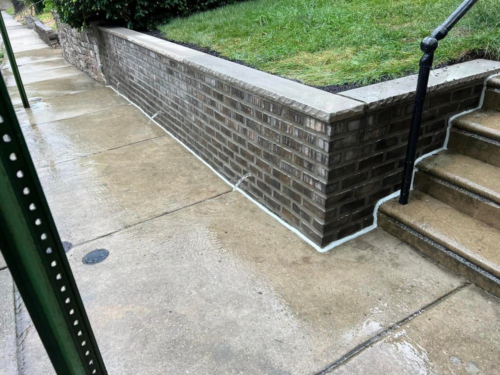 Our expert tuck pointing brick service restores and enhances the beauty of your home's masonry by skillfully resealing, repairing, and filling in deteriorated joints for a structurally sound and visually appealing finish. for Q&S Masonry Restoration Solutions in Philadelphia, PA