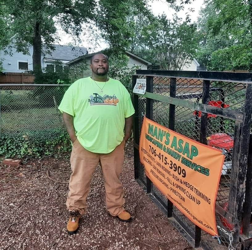 Man's Asap Landscaping and Handyman Services LLC team in Lagrange, GA - people or person