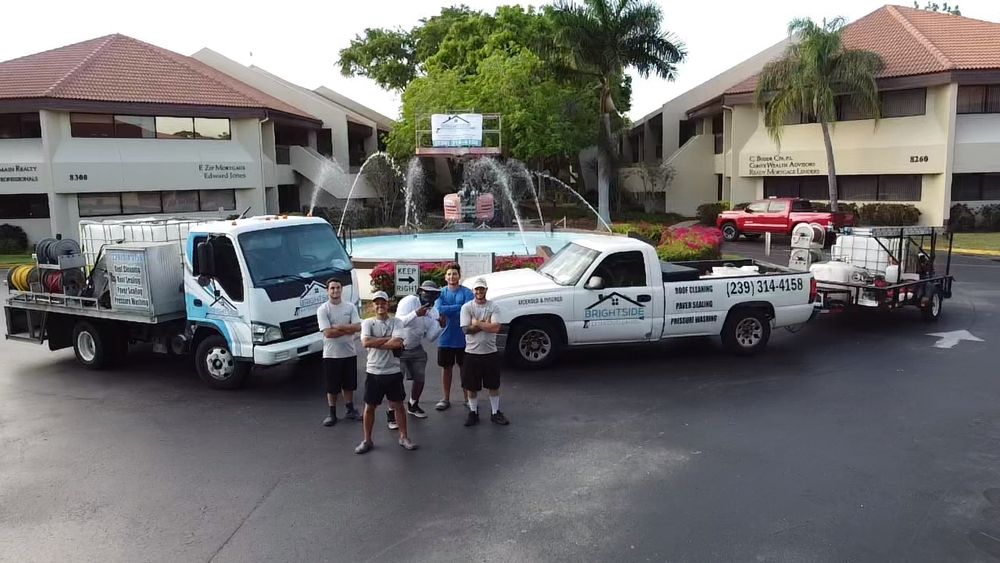 Brightside Exterior Cleaning team in Cape Coral, FL - people or person