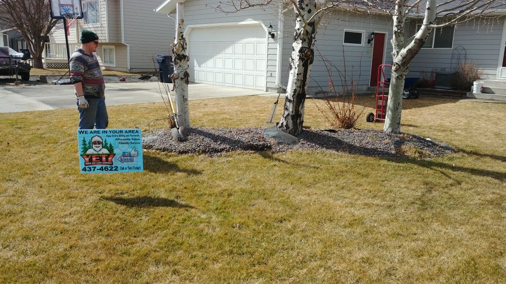 Landscaping for Yeti Snow and Lawn Services in Helena, Montana