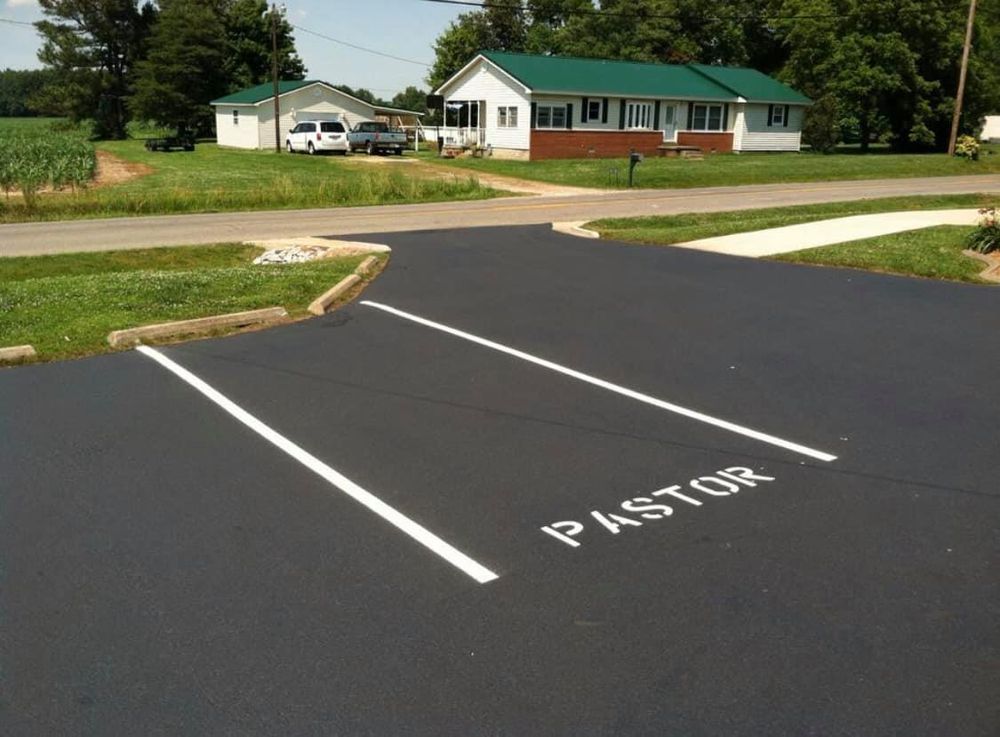 Parking Lot Striping for Clear Choice Asphalt Services  in Paducah, KY